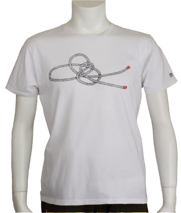 もやい結びデザインのTシャツ