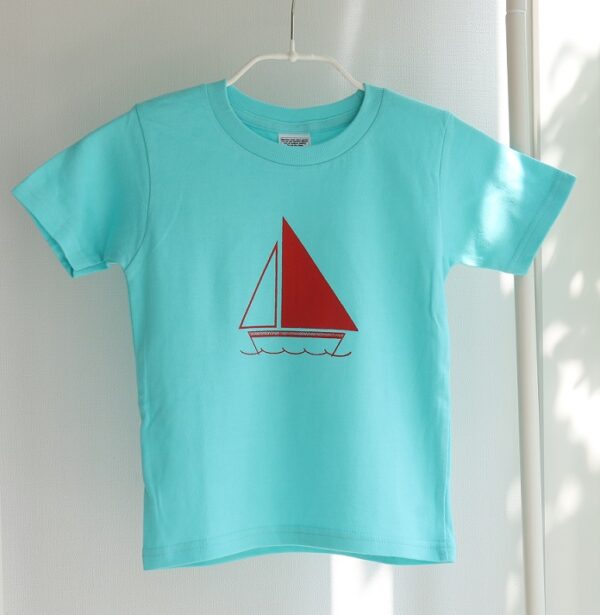 キッズ半袖Tシャツーヨット - 画像 (4)