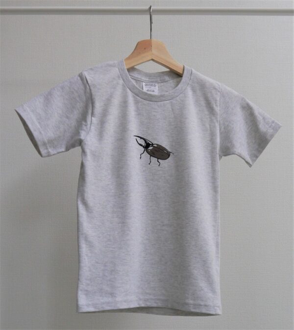 キッズ半袖Tシャツーヘラクレスオオカブト