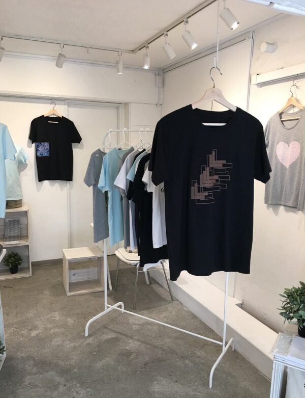 ピアノのために2 Black　黒地 半袖 - 画像 (3)