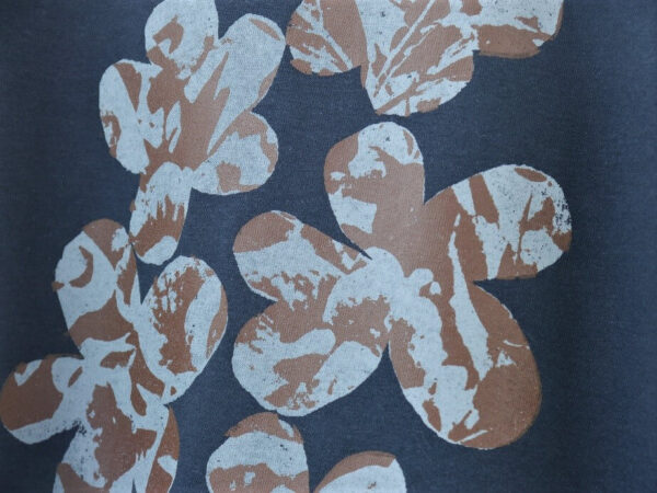 floral - ネイビー クルーネックTシャツ - 画像 (4)