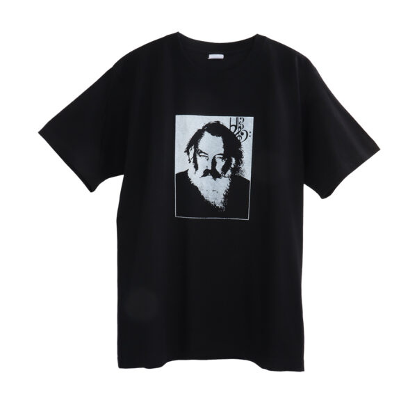 ブラームスの肖像画のTシャツ