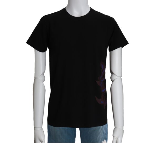 Heliconia ヘリコニア - 南国の植物 -　グレー/ブラック/ネイビーTシャツ - 画像 (9)