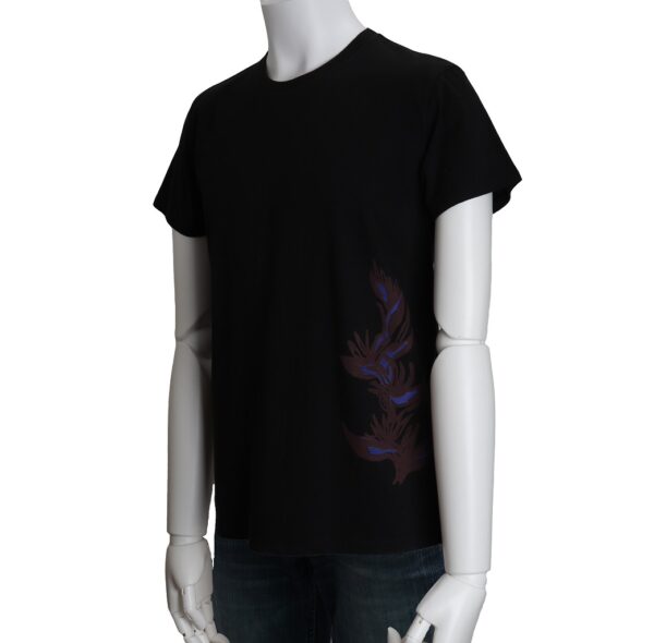 Heliconia ヘリコニア - 南国の植物 -　グレー/ブラック/ネイビーTシャツ - 画像 (8)