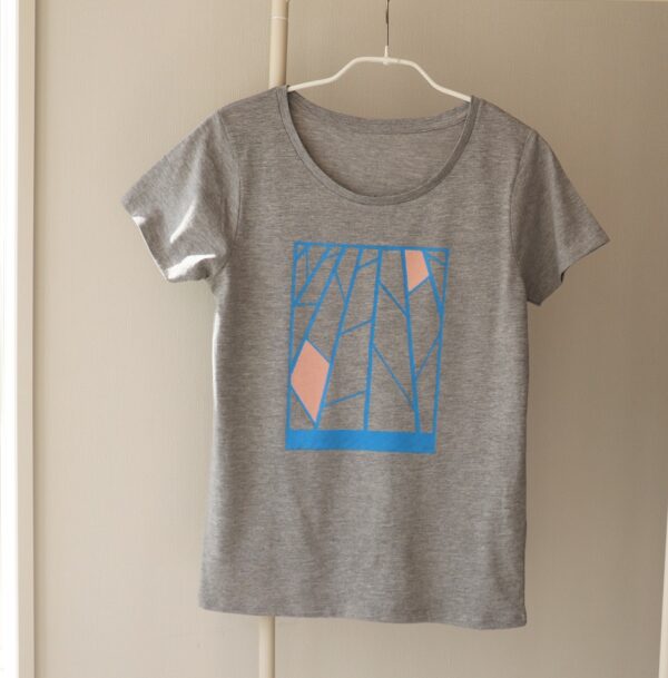 Architectural　建築的デザインのTシャツ　長袖 - 画像 (8)