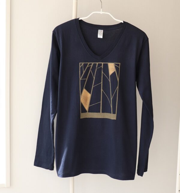 Architectural　建築的デザインのTシャツ　長袖 - 画像 (2)