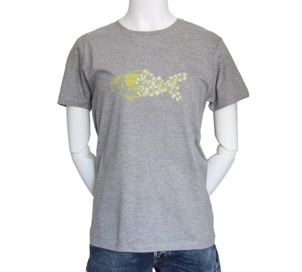 鯛と野バラ　Porgy and Wild Rose　半袖 Tシャツ - 画像 (6)