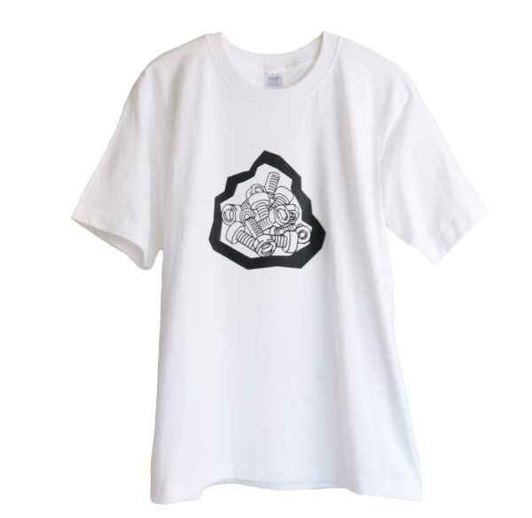 Bolts – ねじのデザインの半袖Ｔシャツ
