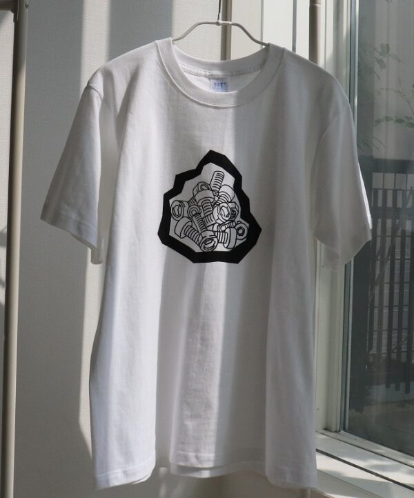 Bolts – ねじのデザインの半袖Ｔシャツ - 画像 (3)