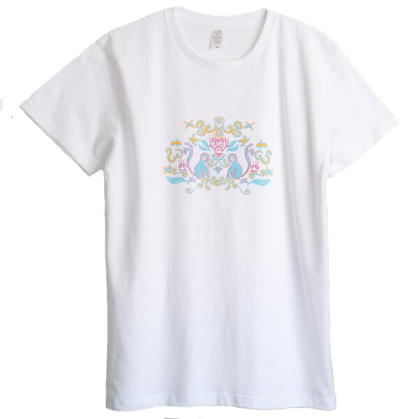Modern Rococo Style 猿、植物、そして鳥