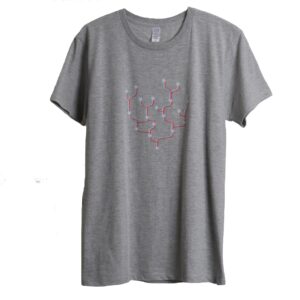 分岐 - crossroads - グレー半袖Tシャツ