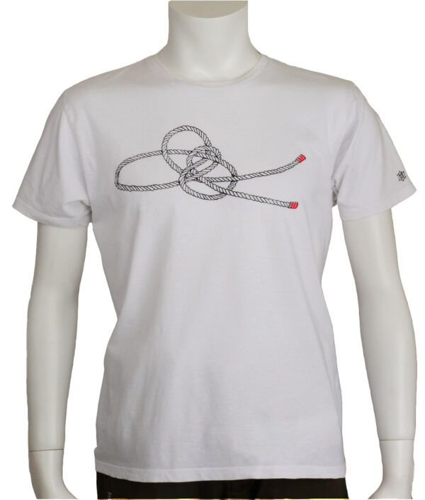 Bowline Knot Motif T-shirt