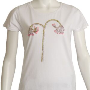 Confrey Flower Design T-shirt
