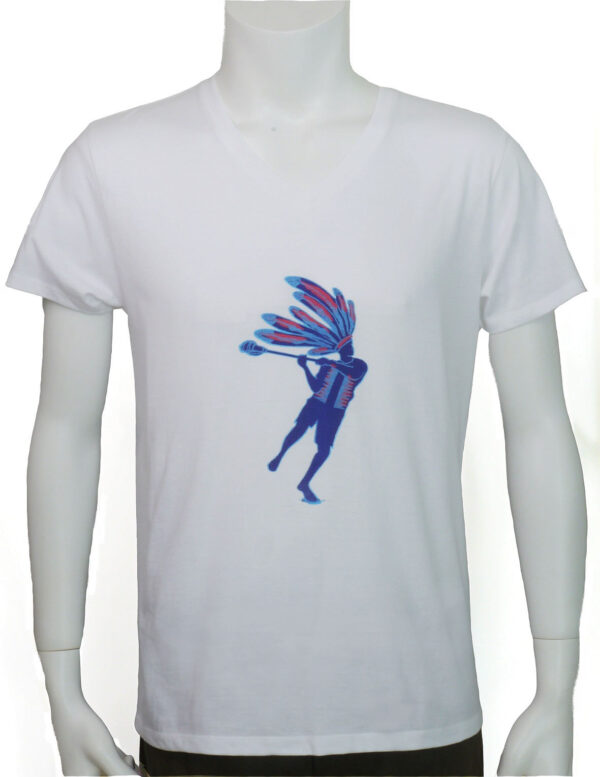 Men's lacrosse player design Tee