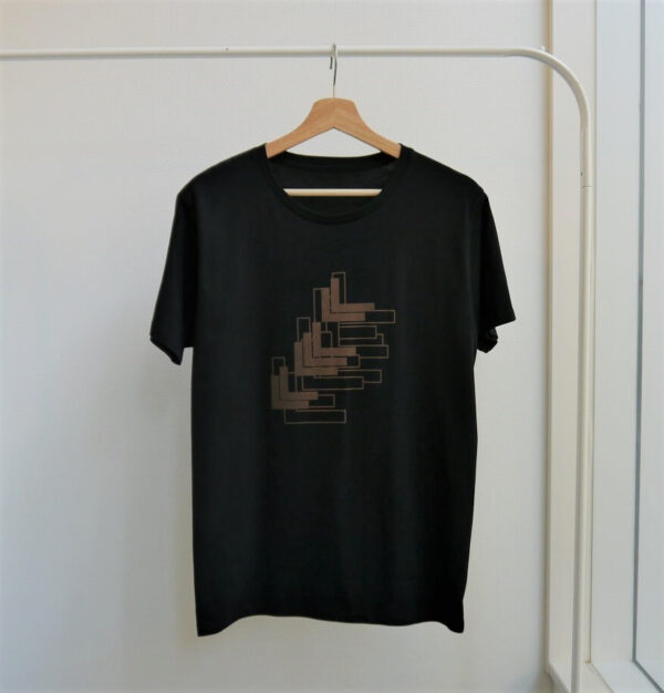 "Pour le Piano" 2  Black Short-sleeved - Image 2