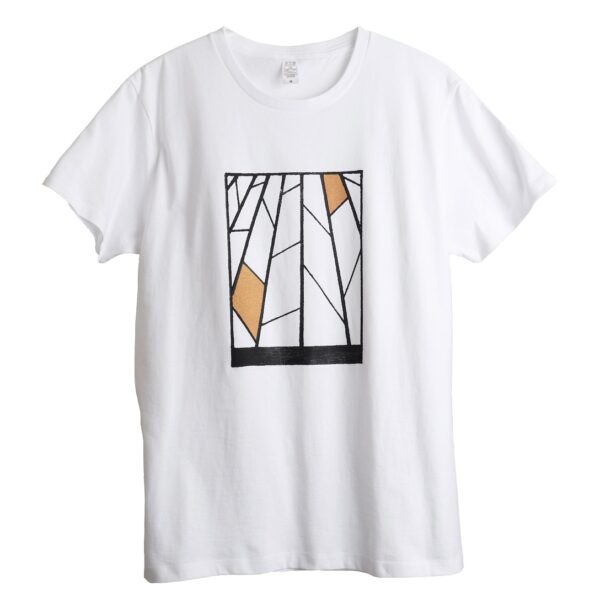 Architectural - Geometric Design T-shirt - Half sleeved